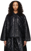 Cecilie Bahnsen Fuji Padded Jacket In Black