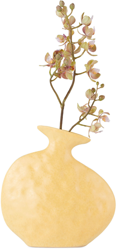 Project 213a Yellow Flat Vase, 1.1 L