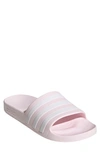 Adidas Originals Adilette Aqua Slides In Pink