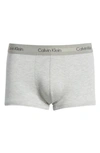 Calvin Klein Ultra-soft Modern Stretch Modal Trunks In Grey Heather