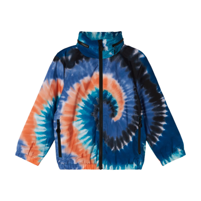 Stella Mccartney Kids' Tie Dye Patterned Jacket In Multicolor
