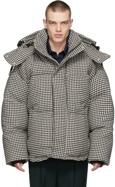 Ami Alexandre Mattiussi Black Polyester Down Jacket | ModeSens