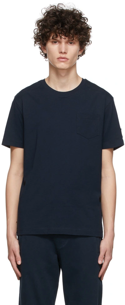 Belstaff Navy Thom T-shirt In 80092 Dark Ink