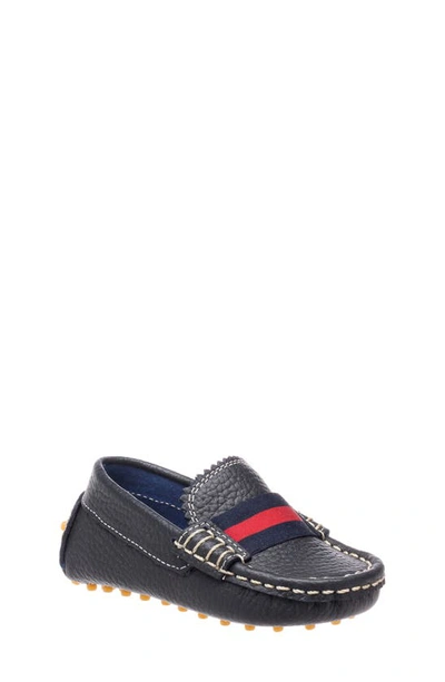Elephantito Kids'  Club Moc Toe Loafer In Navy