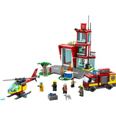 Lego Babies'  Brandstation In Red