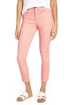 Jen7 By 7 For All Mankind Sand Washed Ankle Skinny Jeans In Sandwashed Pink
