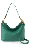 Hobo Pier Leather Tote In Garden Green