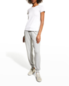 Alo Yoga Soft Finesse Performance Jersey T-shirt In White