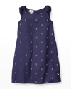 PETITE PLUME GIRL'S AMELIE PORTSMOUTH ANCHOR-PRINT NIGHTGOWN