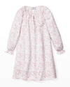 Petite Plume Girls' Dorset Floral Delphine Nightgown - Baby, Little Kid, Big Kid In White
