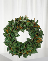 Ndi Magnolia Leaf Wreath, 32"