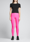 Alo Yoga Airbrush High-rise Stretch-woven Leggings In Espresso