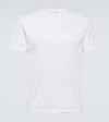 Sunspel Sea Island Cotton-jersey T-shirt In White