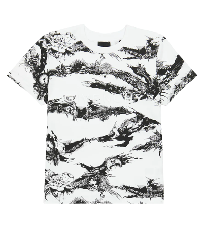 Givenchy Teen Boys White Cotton T-shirt