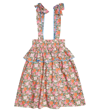 PAADE MODE BELLA TIE-TRIMMED FLORAL COTTON DRESS
