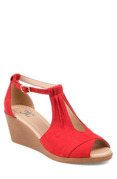 JOURNEE COLLECTION JOURNEE COLLECTION KEDZIE WEDGE SANDAL