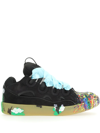Lanvin Black Gallery Dept. Edition Curb Sneakers In Black