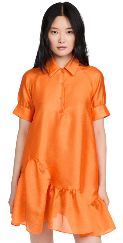 baum und pferdgarten orange dress Baum Und Pferdgarten Adalaine Dress in Coral Rose  Order Of Style
