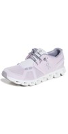 On Cloud 5 Terry Sneaker In Viola