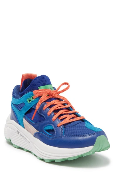 Brandblack Aura Sneaker In Black/pink