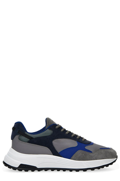 Hogan Sneakers Hyperlight Grigia, Blu Hxm5630dm90r5e842o In Blue,grey
