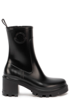 MONCLER MONCLER LOGO EMBOSSED CHELSEA BOOTS