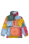 Marcelo Burlon County Of Milan Red Nylon Bandana All Over Jacket In Multicolor