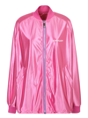 Khrisjoy Casual Jacket In Rose-pink Polyester In Pink