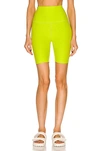 Beyond Yoga Spacedye High Waisted Biker Short In Yellow