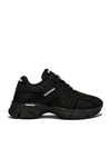 Balenciaga Phantom Mesh-paneled Sneakers In Black