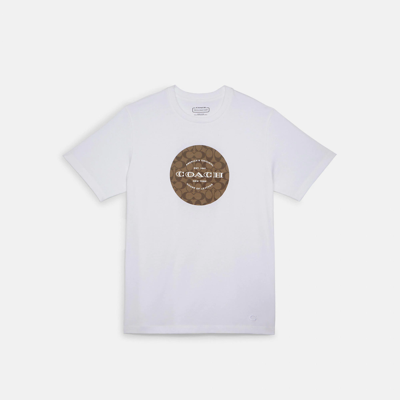 Coach Outlet Signature T-shirt In White