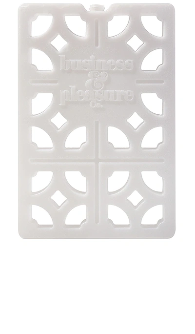 Business & Pleasure Ice Breezeblock In White