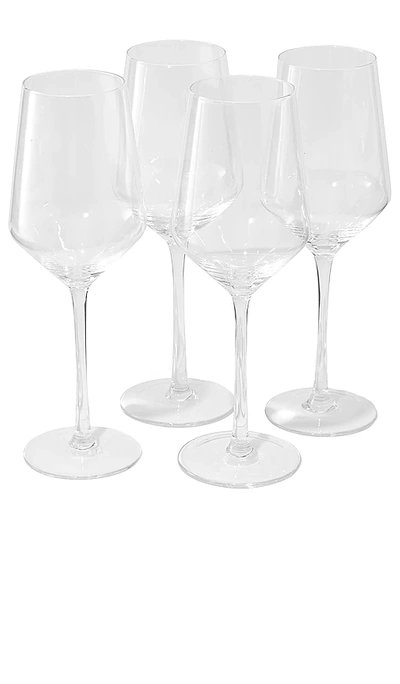 Public Goods Wine Glasses Set Of 4 In Na