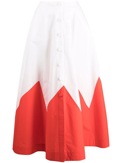 La Doublej Holiday A-line Skirt In Avorio