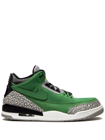 Jordan Air  3 Retro Sneakers In Green