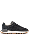 Maison Margiela 50-50 Low-top Sneakers In Black