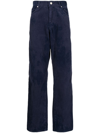 AFB CORDUROY STUDS FLARED TROUSERS