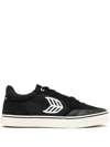 Cariuma Vallely Pro Black Suede And Cordura Ivory Logo Sneaker Men In Schwarz