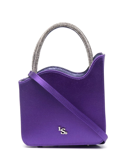 Le Silla Ivy Micro Tote Bag In Purple