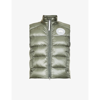 Canada Goose Cypress Branded-patch Shell-down Gilet In Sagebrush