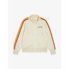 Palm Angels Logo-print Side-stripe Woven Track Jacket 6-12 Years In White
