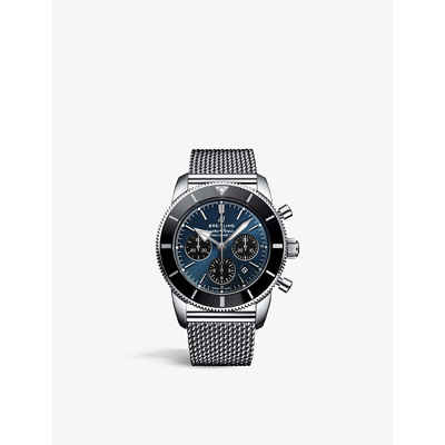 Breitling Ab0162121c1a1 Superocean Heritage Stainless-steel Automatic Watch In Stainless Steel