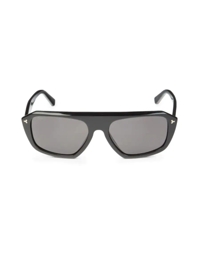 Bally Women's 58mm Rectangle Sunglasses In Black