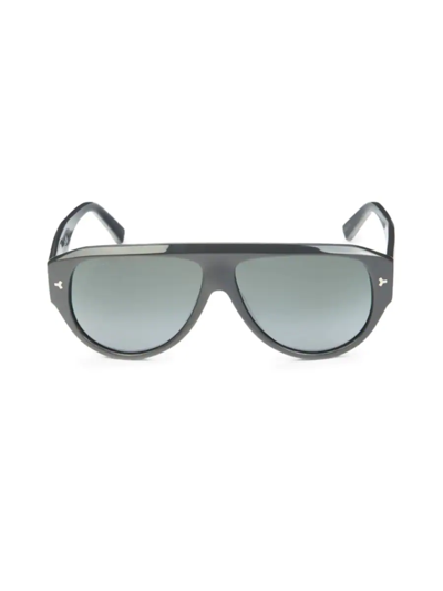 Bally Women's 60mm Pilot Sunglasses In Grey