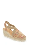 Toni Pons Terra Espadrille Wedge Sandal In Multi Cork