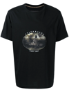 Ziggy Chen Graphic-print Cotton T-shirt In Schwarz