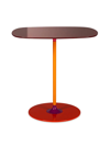 Kartell Thierry Tall Table In Bordeaux