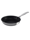 LE CREUSET 9.5" DEEP NONSTICK STAINLESS STEEL FRY PAN