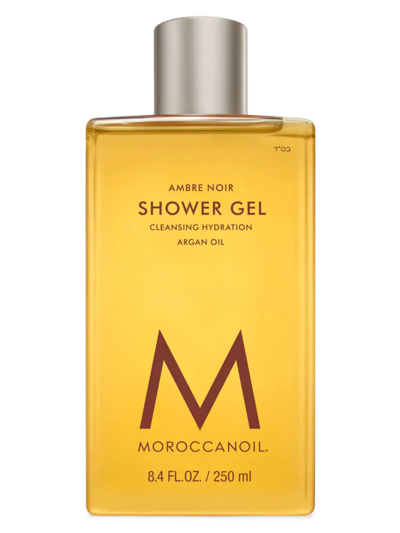 Moroccanoil Shower Gel Ambre Noir 8.4 oz/ 250 ml In Ambre Noir - Coastal Amber, Egyptian Geranium, White Cardamom
