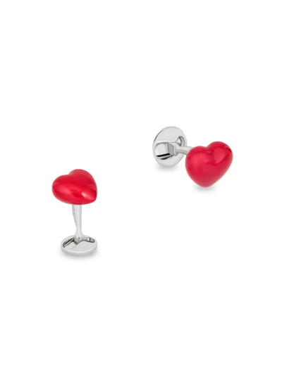 Fils Unique Mi Corazon Sterling Silver Cufflinks